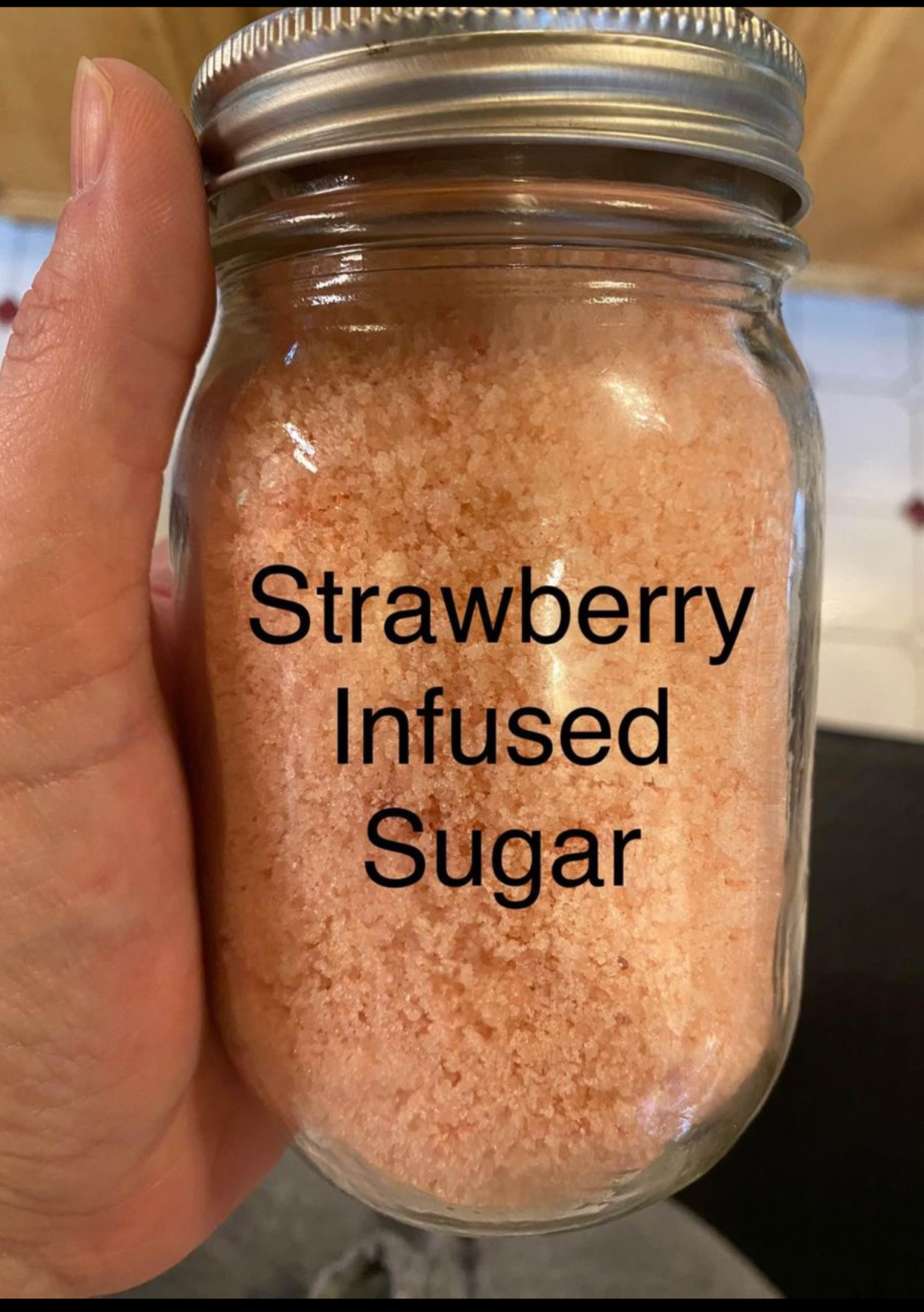Infused sugar